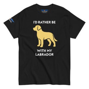 I’d Rather Be With My Labrador T-Shirt