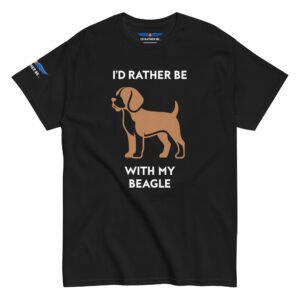 I’d Rather Be With My Beagle T-Shirt