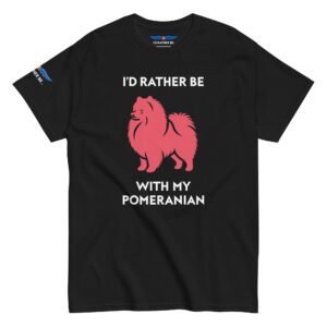 I’d Rather Be With My Pomeranian T-Shirt
