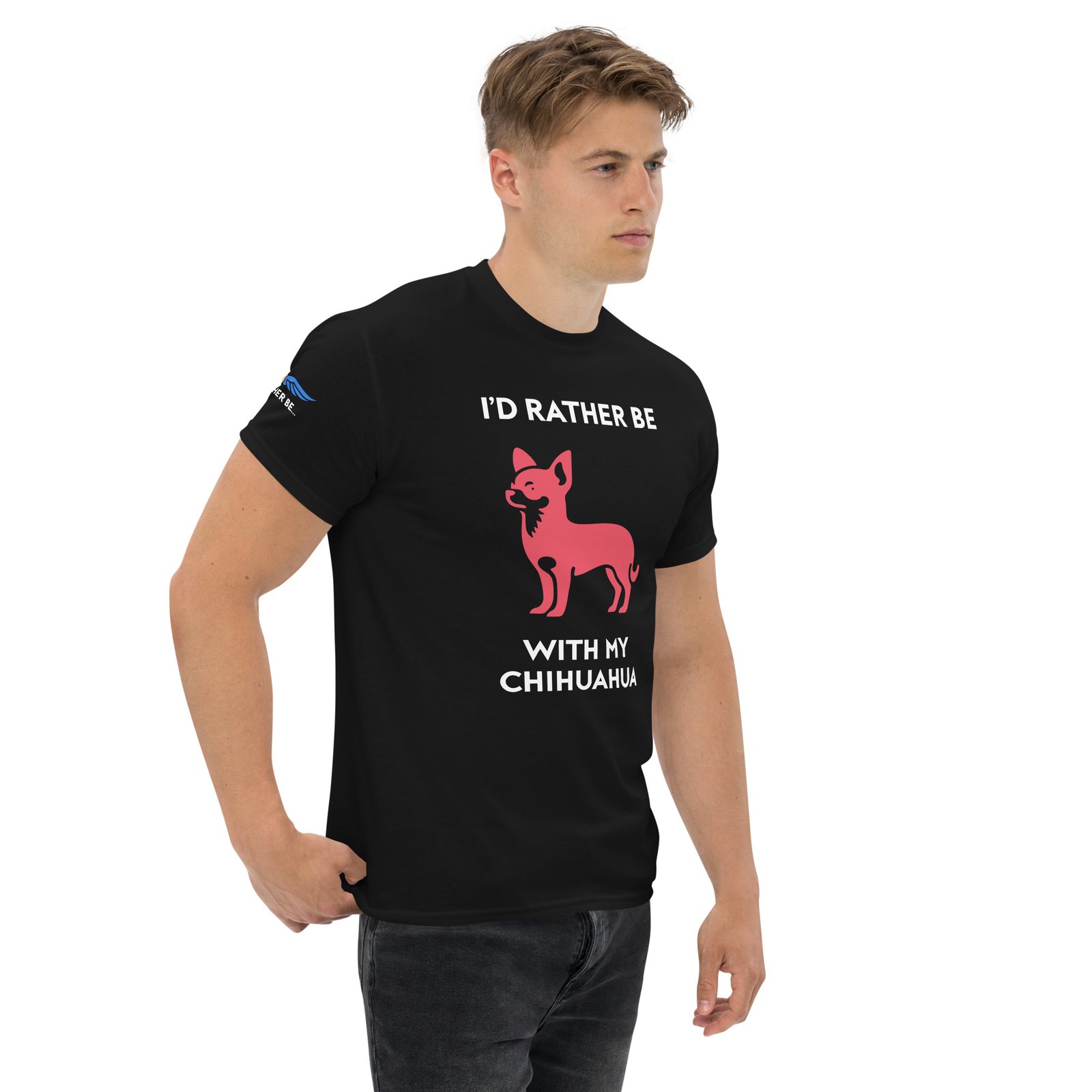 I’d Rather Be With My Chihuahua T-Shirt - Image 2